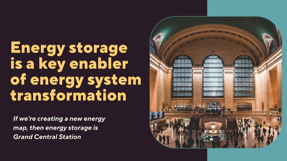 Why energy storage is key to system transformation